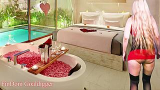 The Chastity Queen Gives Jerk Off Instructions.