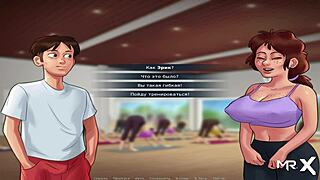 mature woman, wanna try yoga with creampie?