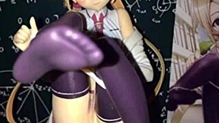 Detailed compilation of anime characters using toys in hardcore hentai scenes