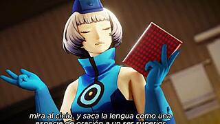 deleted scene from persona 3 reload animation sub español