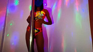 Stepmom Dances On Pole For Graduated Stepson, Man Asks Her To Wear Religious Clothes And Fucks Her Deliciously