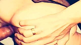 Skinny Milf Wife Teases with Open Ass Hole