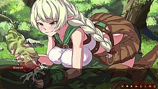 Bold Elves Face Intense Impregnation in Hentai Game Part 3