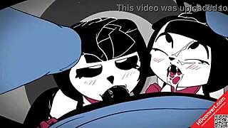 mime and dash in cartoon anime