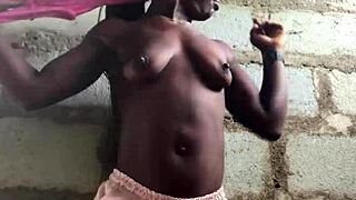 Is This Crazy Bitch Teasing You With Her Striptease Until She's Totally Naked And Spanked?