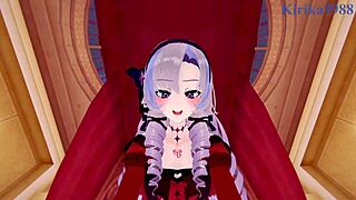 Hyakumantenbara Salome's Intense Sex with Big Tits in Nijisanji Hentai