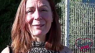 wendy, naughty french brunette, loves being watched