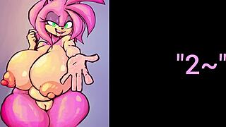 My first short joi with amy rose, caught her fingering herself.