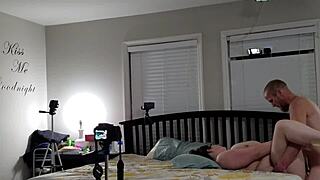 bbw wife with huge tits gets fucked and cum on belly 😘