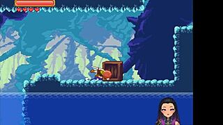 Succubus sucks life out during hentai sex game part 2