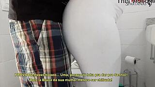 Juliacarioca Grabs Maid's Huge Tanned Tits With Moaning And Dirty Talk