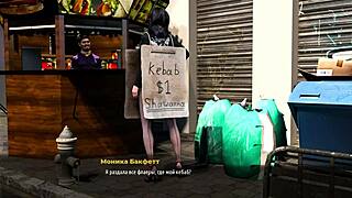 Fashion Business: Showing Tits in Alley Episode 1 Scene 58!