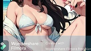 adalyns playground hits the beach for jerk off instructions