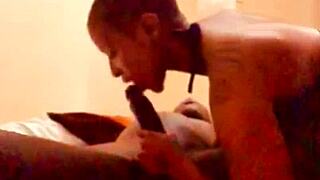 Dzaddylongstrokes Pounds Sexy Ebony Milf's Ass