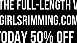 milf pornstar bends over for doggystyle rimjob 😈