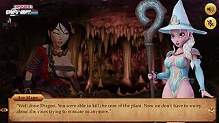 Hentai game with big tits and big ass princess