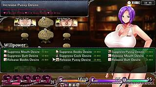 karryns prison - girlfriend and step girlfriend fucking her friends in hentai sex game part 5