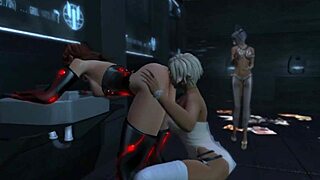 Slut dances in night club or gets wild?