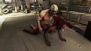 I'm the hot black woman bound in fallout 4.