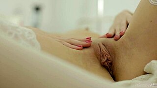 Ana Lee Seduces in Lingerie and Stockings