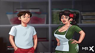 I’m obsessed with this mature Mexican ass in Summertimesaga.