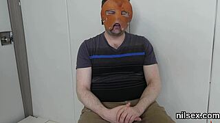 Peculiar teen brought to ass hole asylum for awkward therapy