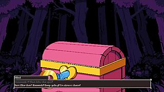 Flip witch game with huge sextoy for monster girl.