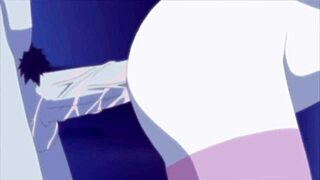 Hentai anime features a trio in action