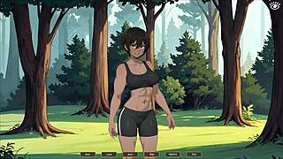 Tomboy adventure in forest hentai game episode three