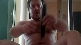 I love fucking his russian ass with monster cock