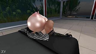 jenn fucks maggie in the bedroom