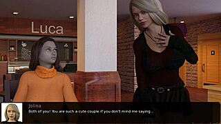 amateur teen 18+ shows attractive figure in casual video