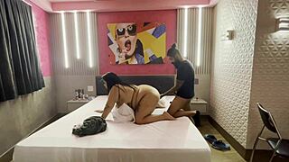 Mary Jhuana Filmed Fucking in Motel by Friend