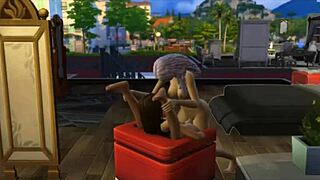 Seraphina Bangs Neighbor in Sims 4