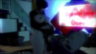 Cute Milf's Fat Ass Spanked Hard