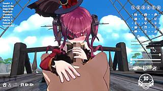 Captain Be Horny Sailing: Episode 1 with the big-breasted captain.