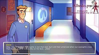 Overwatch Academy Part 2: Sexy Chubby Slave Game