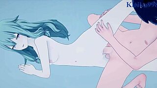 Discover the intense creampie scene between Kusanagi Nene and Akiyama Mizuki in this hentai