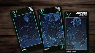 Hentai Girl Fucks Magician in Cartoon Style