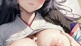 AI-generated 3D stepmom caught sunbathing nude with sensual moves