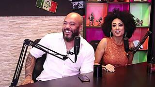 redhead amanda borges sucks big black cock