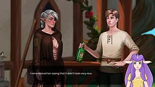 Naked elf action heats up in What a Legend Part 13 hentai fun.