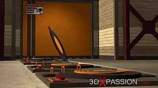 Hardcore In Restraints With Gnome Young Busty Cuffed Brunette Gets Tied Down And Creampied!