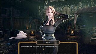 She showed me the castle view in her cute outfit, and I got so excited.