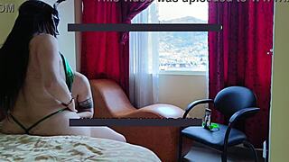 Latina Returns From Beach Vacation For Big Ass Action.