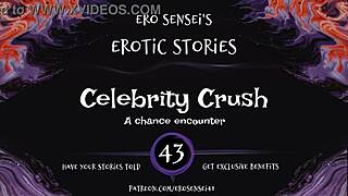 celebrity crush audio brings relaxing erotic feelings and gentle orgasms for women in pov style
