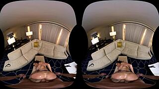 naughty america vr session with kendra on the couch getting wild