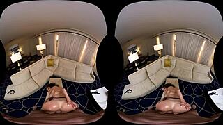 naughty america vr session with kendra on the couch getting wild