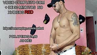 Watch me cum for you to swallow.