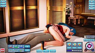 Blue Haired Beauty Gets Fucked Silly With Intense Screams And Passion!